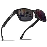 メンズ 偏光サングラス 運転用 ウェリントン型 UV400 momentumシリーズ