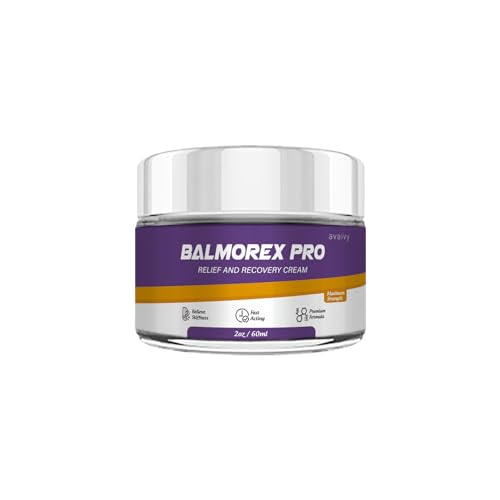 Avaivy Balmorex Pro - Balmorex Pro Maximum Strength Cream (Single, 2oz)