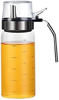 250ml/500ml Dispenser di olio in vetro superiore bottiglia cucina cucina Dispenser di olio d'oliva campeggio BBQ per insalata cottura utensili da cucina  15