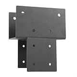 Sandyseptember 10,2 x 10,2 cm Metall-Pfostenkappenhalterung, robuste 8,9 x 8,9 cm...