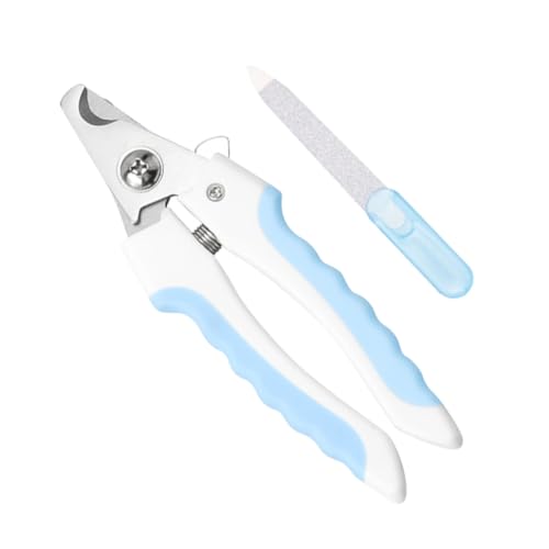 Toyvian 2pcs Pet Nail Cutter Nail Clipper for Dogs Cats for Home Shop Use Blue Random Color Parts Random Color