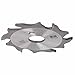Kadimendium 4inch 6 Tooth 22mm Bore Carbide Biscuit Jointer Blade Cutter Replacement Plate Joiner Blade Carbide Plate Joiner Blade Biscuit Joiner Tool Cutter for Woodworking