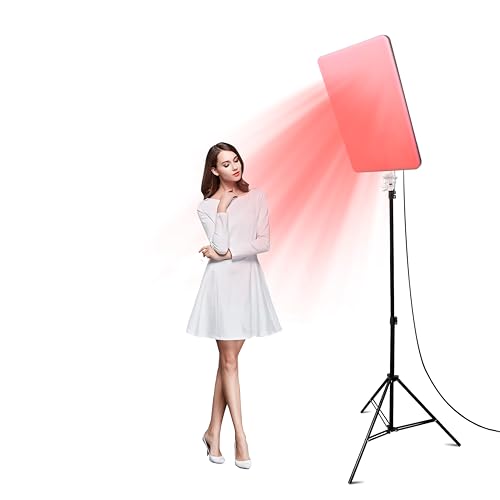 Image of GiftMax PM-48 19 inch RGB LED Video Soft Light Panel, 40W for Studio Photography | Video Recording | Conference | YouTube,2700K-5700K CRI95+ | with Remote Control