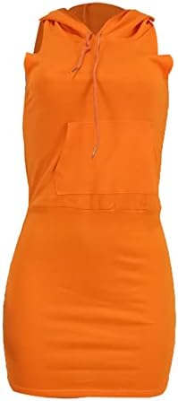 Conjunto de Dos Piezas de Falda Corta de Cintura Alta sin Mangas con Capucha y Espalda Descubierta para Deportes de Ocio de Verano para Mujer Vestidos De Mujer Grandes Elegantes