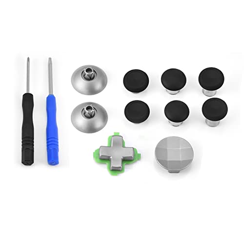 Pieza de Repuesto para Xbox One, Tapa de Metal Mini Thumb Stick para PS4 para PS4/ Xbox One Joystick Cover