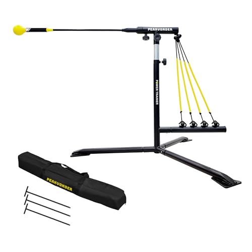 PEAKVONDER Baseball Softball Training Equipment,Baseball Softabll Hitting Trainer,Baseball Swing Trainer