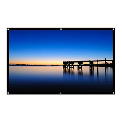 Pantalla portátil para proyector 84 pulgadas 16:9 miniatura 1