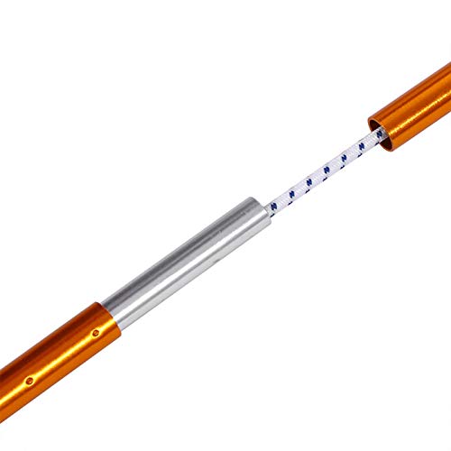 Barra de tenda Barra de tenda para atividades ao ar livre em liga de alumínio para acampamento de ca