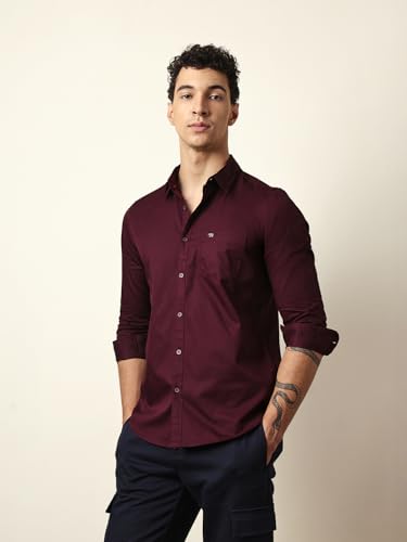 Image of THE BEAR HOUSE Men's Casual Shirt Modern Fit Everyday Wear