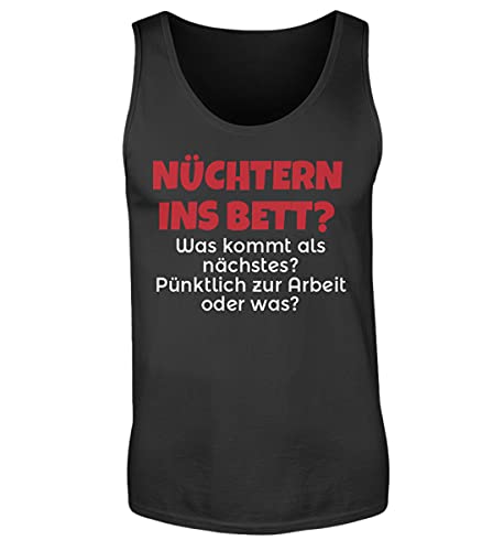 Camiseta de Tirantes Hombre para Fiesta en Negro Talla L Tank Top de Algodón Cómodo
