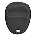 Keyless2Go Replacement for New Silicone Cover Protective Case for Select GM 4 Button Remotes - Black