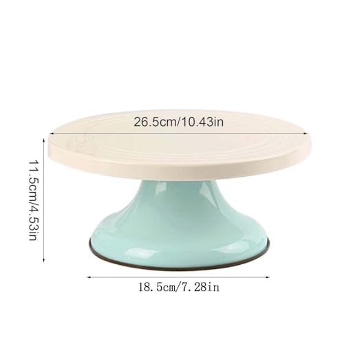 Plate-forme à gâteau rotative de 10 pouces pour éviter les glaçages ratés - 6