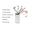 Alomejor E Motor Controller 24V 250W Electric Scoooter Motor Display Controller Kit with LCD Display Panel (Controller + Throttle + Brake) #3