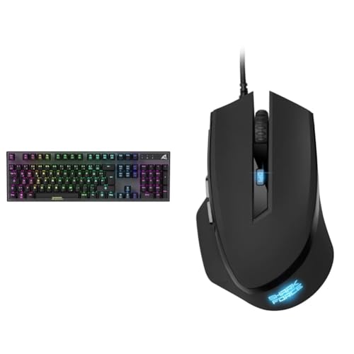 Sharkoon Skiller SGK20, mechanische Schalter, Huano Brown, RGB & USB Shark Force II schwarz