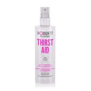 Noughty 97% Natural Thirst Aid Conditioning Detangling Spray, Leave In Hair Detangler Treatment for Dry and Damaged Hair…