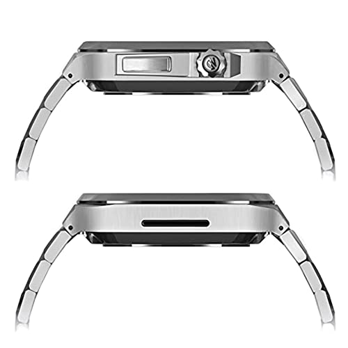 Bracelet maillons acier inoxydable Apple Watch 45mm 44mm - 5