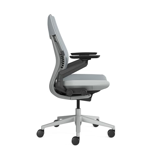 Image of Steelcase Gesture Office Chair - Ergonomic Work Chair with LiveBack Technology - 360 Degree Rotating Arms | 12-Year Warranty