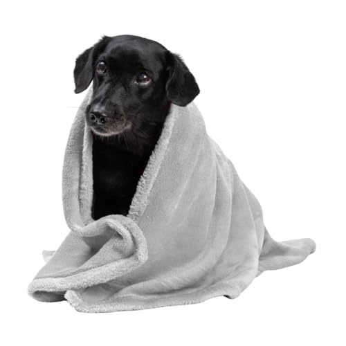 Mantinha Pet Cachorro E Gato, Cobertor Manta Pet Soft (Cinza)