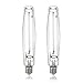 iPower 1000 Watt High Pressure Sodium HPS Grow Light Bulb Lamp, High PAR Enhanced Red and Orange Spectrums CCT 2100K, 2-PACK
