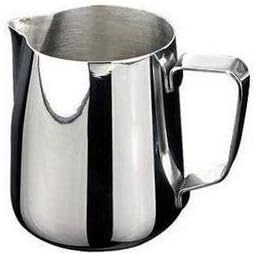 WDLHY Fancy coffee cups Cappuccino milk foam stainless steel thickened mouth pull flower cups