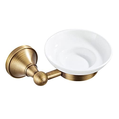Porte-savon antique pour une salle de bain rétro et ordonnée