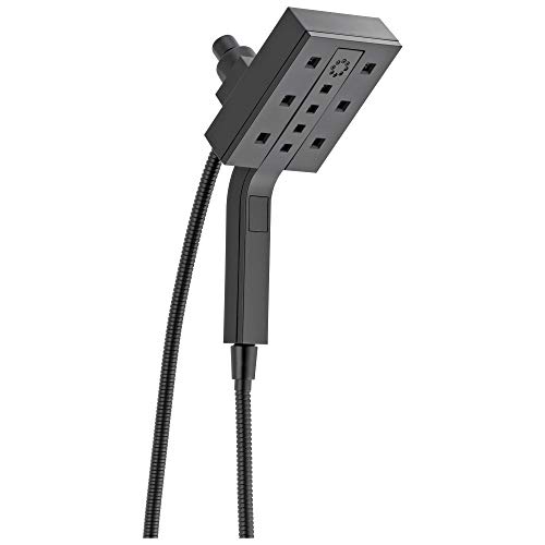 Image of Delta Faucet 58473-BL H2Okinetic In2ition 4-Setting Two-in-One Shower, Matte Black