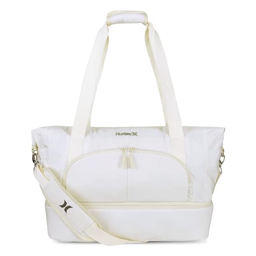 Hurley Sac Weekender Femme S | Grand Sac de Sport et Cabas de Nuit Noir