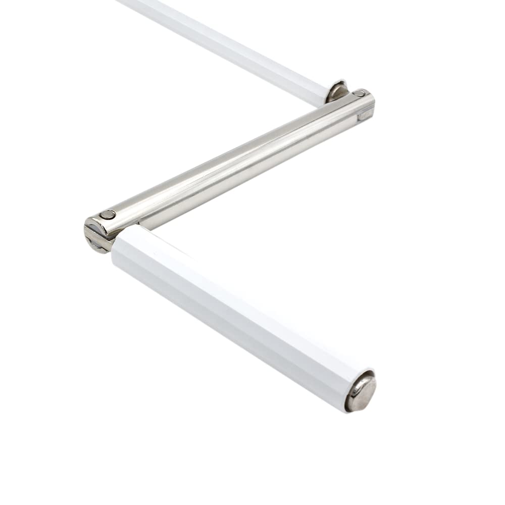 Kurbelstange 120cm gestreckte Länge für Zapfen mit Ø 12mm Farbe weiß
