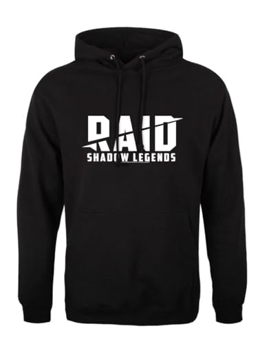 Sweat à capuche RAID noir taille XL pour homme au style urbain