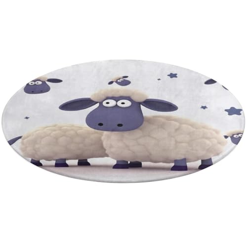 Alfombra lavable de ovejas para solucionar el suelo frío en cocina y baño 2