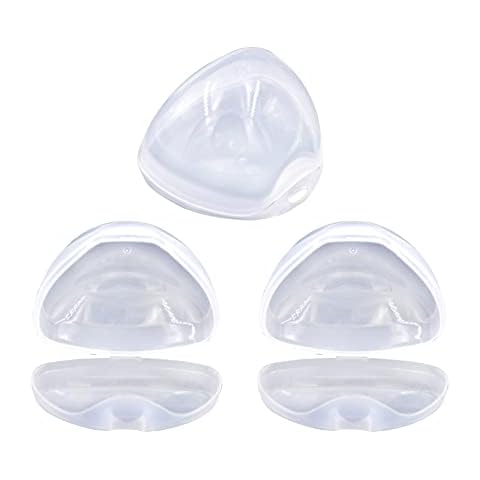 Dummy Case | 3 Pack Dummy Holder Case | Transparent Pacifier Case Soother Pod Storage Box | Pacifier Holder Box Dummy Container for Infant Baby Toddler Cover
