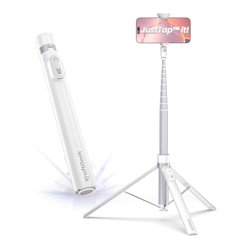 Amazon.co.jp: KraftGeek ジャストタップ三脚スタンド 168cm Bluetooth