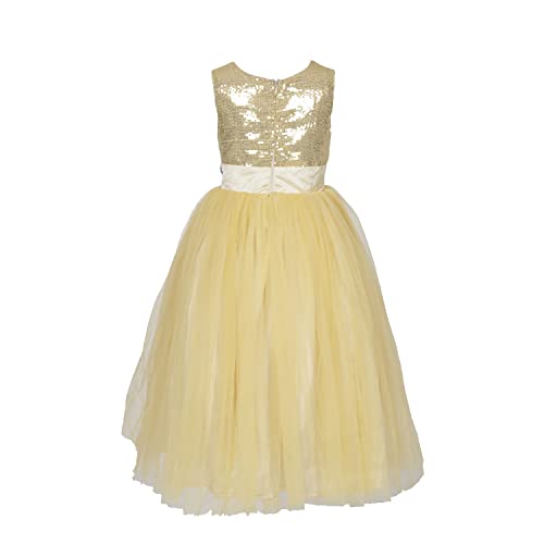 Image of SOFYANA Satin Formal Special Occasion Dress for A Young Girl Dressy Children's Wear Frock