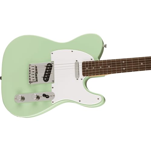 Image of Fender Squier FSR Sonic Tele Lrl Wpg Surf Green 373450557