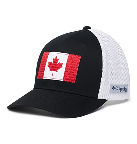 Image of Columbia Unisex PFG Fish Flag Mesh Ball Cap