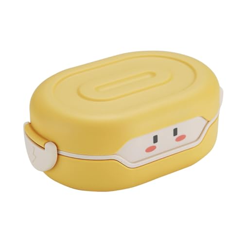 Image of Kawaii Bento Box Children, 780 ml Bento Lunch Box for Children, Lunch Box Children with Compartments, BPA-Free & Dishwasher Safe, Nursery Lunch Box, Lunch Box for Microwaves, Dishwashers for School
