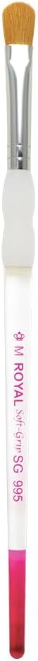 Royal Brush SG995-S Soft-Grip Sabeline Mop Brush, Small