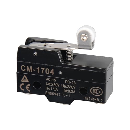 Interrupteur de fin de course miniature CM-1704 robuste 10A