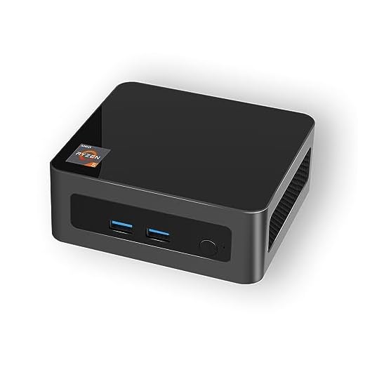 Moniss Mini PC Windows 11 16GB RAM 512GB SSD Mini Computador Desktop AMD Ryzen R5 5600H Processador 6 Cores 12 Threads Suporte 8K 60Hz WIFI6 BT5.2
