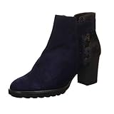 Gepolsterte Lederdecksohle Brunate Damen Ankle Boot Größe 42 EU Blau (blau)
