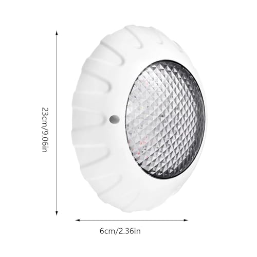 Luminaire submersible LED pour étang 3000LM 6500K IP68 multicolore - 7