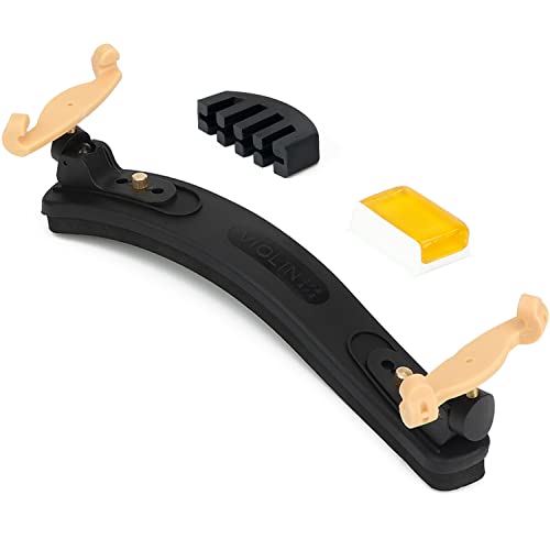 LMS Violin Shoulder Rest 4/4 Collapsible Violin Shoulder Rest Full Size Shoulder Rest for Violin 4/4 Fiddle Shoulder Rest Adjustable Shoulder Rest 3/4 4/4 for Fiddle (3/4-4/4)