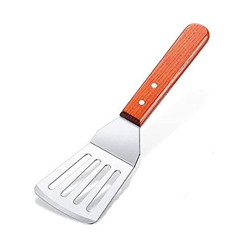 Image of Turner Professional Grade Stainless Steel Spatula Set of 1 Slotted Turner Cooking Fish Egg Meat Dumpling Frying 30 cm