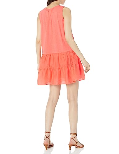 Image of Velvet by Graham & Spencer Women's Paige Cotton Slub Mix Dress