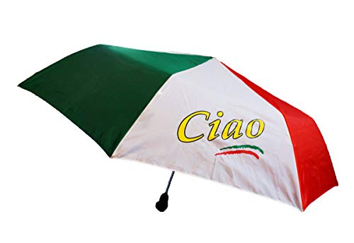 Italy Ciao Foldable Travel Umbrella – From Collection Of Italian Pride Products At Psiloveitaly #TOP1