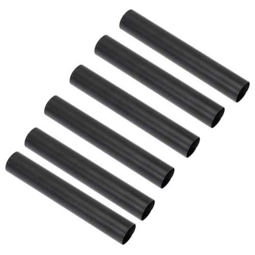 DIYEAH 6piezas Accesorios De Iluminación Manguito De Brida Negro Para Base De Lámpara De Araña