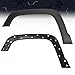 PIT66 Front Left Fender Flare, Compatible with 2015 2016 2017 2018 2019 2020 2021 Jeep Renegade 5XB67LXHAA, CH1790104 Fender Trim Molding Moulding Black Textured