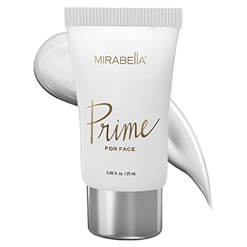 Prime For Face Makeup Primer By Mirabella Beauty - Weightless Face Primer Preps, Primes, Perfects & Protects - Silky, Smooth & Perfect Base For Foundation - All Skin Types - 25 Ml/0.86 Fl Oz #TOP29