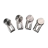 Materiales de alta calidad: hecho de aleación de zinc, el suave, rebaba es impermeable y resistente al óxido, durabilidad en cualquier entorno.