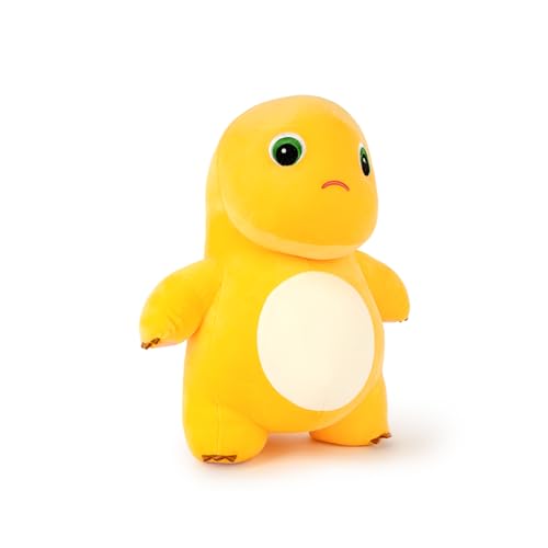 Adorlynetty Nailong Dinosaur Stuffed Animal 9 Cute Yellow Dinosaur Plush Soft Dino Stuffed Animals Dino Plushie Toys for Boys Girls Kids Baby Toddlers Angry